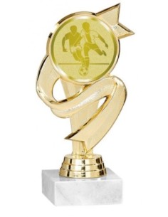 (222) TROFEO PORTADISCOS ABS 16 cm