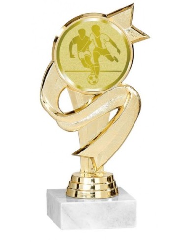 (222) TROFEO PORTADISCOS ABS 16 cm