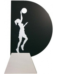 HIERRO BALONCESTO FEMENINO TROFEO 25 cm.