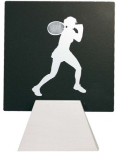 HIERRO TENIS FEMENINO TROFEO 21 cm.