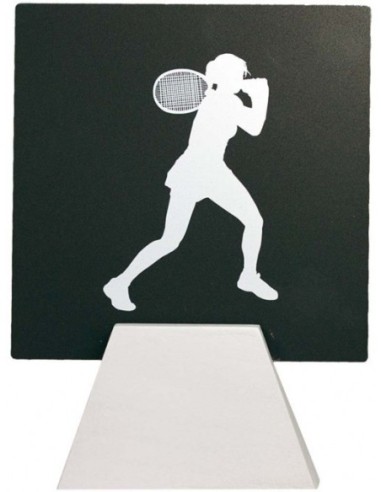 HIERRO TENIS FEMENINO TROFEO 21 cm.