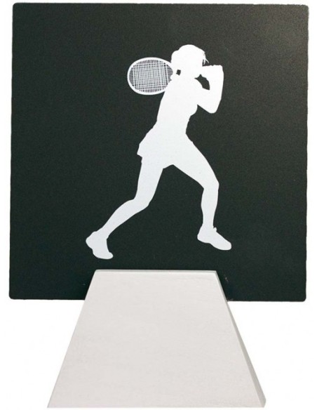 HIERRO TENIS FEMENINO TROFEO 21 cm.