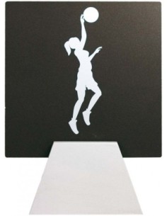 HIERRO BALONCESTO FEMENINO TROFEO 21 cm.