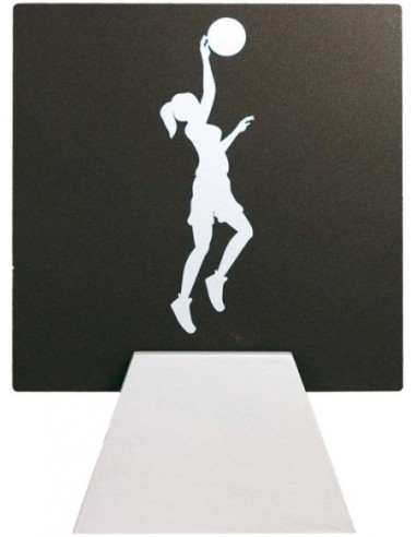 HIERRO BALONCESTO FEMENINO TROFEO 21 cm.