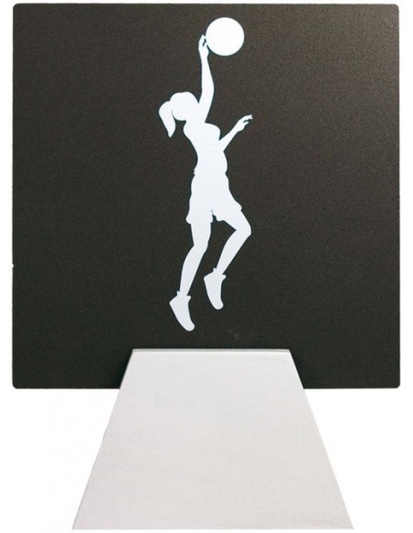 HIERRO BALONCESTO FEMENINO TROFEO 21 cm.
