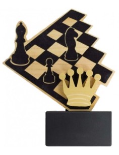 AJEDREZ TROFEO 15 cm.