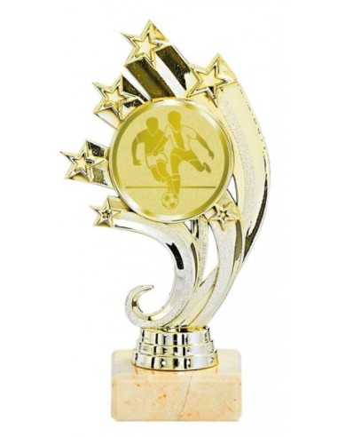 (222) TROFEO PORTADISCOS ABS 17 cm
