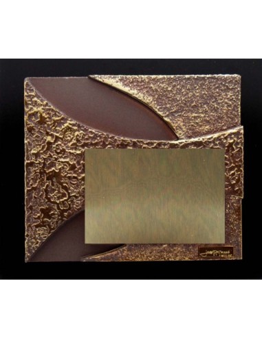 PLACA HOMENAJE DISEÑO 35 X 23 CM