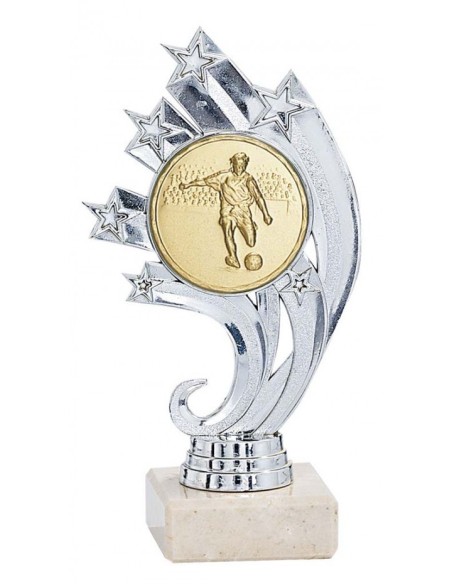 (222) TROFEO PORTADISCOS ABS 17 cm