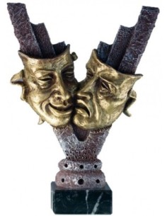 CARNAVAL TROFEO 29 cm.