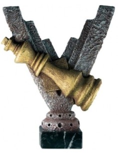 AJEDREZ TROFEO 29 cm.