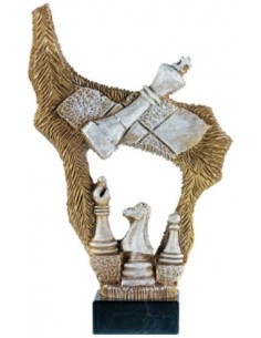 AJEDREZ TROFEO 30 cm.