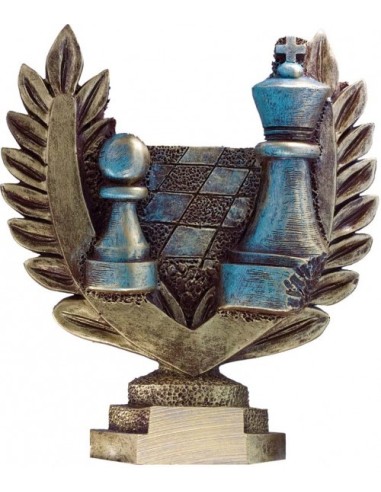 AJEDREZ TROFEO 24 cm.