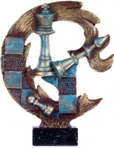 AJEDREZ TROFEO 28 cm.