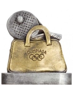 PADEL TROFEO 14X15 cm.