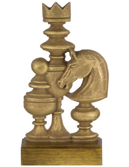 AJEDREZ TROFEO 25 cm.