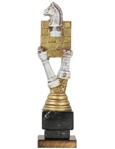 AJEDREZ TROFEO 30 cm.