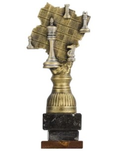 AJEDREZ TROFEO 27 cm.