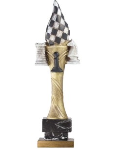 AJEDREZ TROFEO 35 cm.
