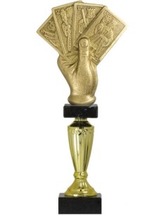 CARTAS TROFEO 35 cm.