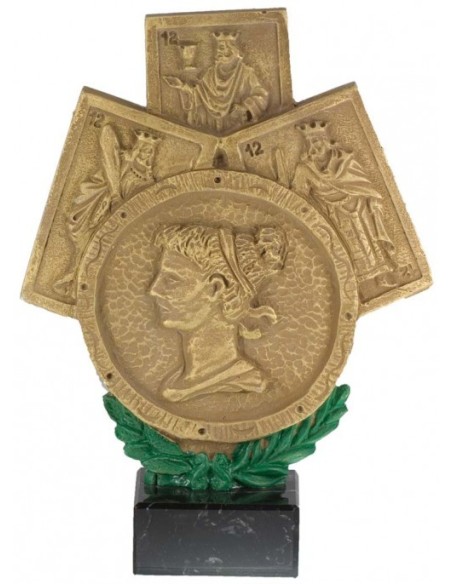 CARTAS TROFEO 22 cm.