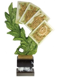 CARTAS TROFEO 29 cm.