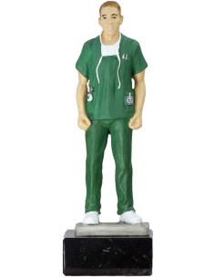 MEDICO TROFEO 22 cm.