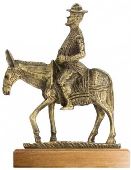 SANCHO A CABALLO TROFEO 18X25 cm.