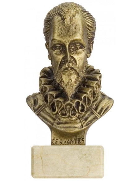 BUSTO QUIJOTE TROFEO 16 cm.