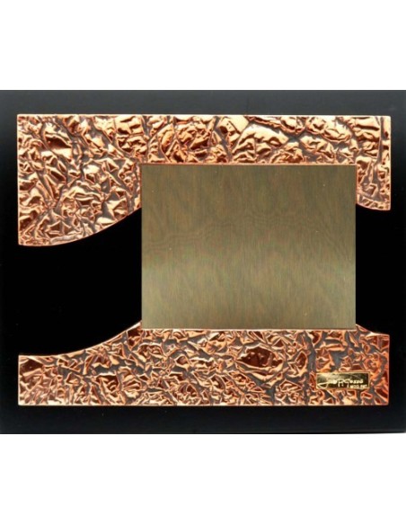 PLACA HOMENAJE DISEÑO 25 X 21 CM