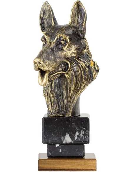 PERRO TROFEO 25 cm.