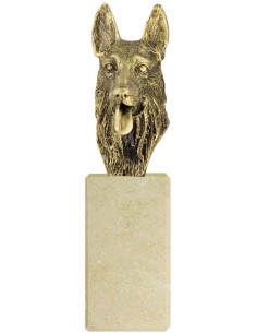 CABEZA PERRO TROFEO 22 cm.