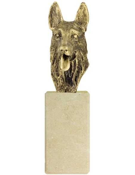 CABEZA PERRO TROFEO 22 cm.