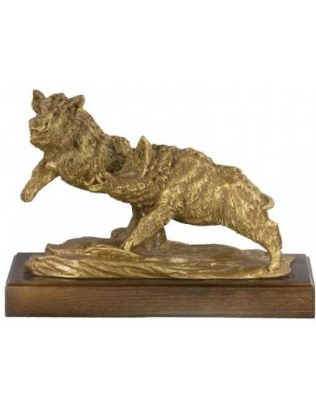 JABALIES LUCHA TROFEO 19 cm.