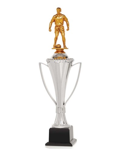 (181) TROFEO FUTBOL COBRE 40 cm