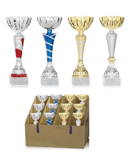 (34) LOTE 12 COPAS 24,7 cm