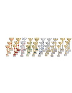(34) LOTE 12 COPAS 33,7 cm