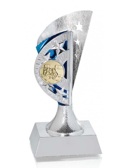 (222) TROFEO PORTADISCOS ABS 15 cm