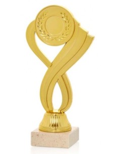 (225) TROFEO PORTADISCOS 19 cm