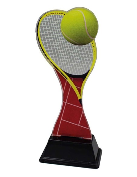 (247) TROFEO METACRILATO TENIS 17 cm