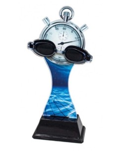 (247) TROFEO METACRILATO NATACION 17 cm