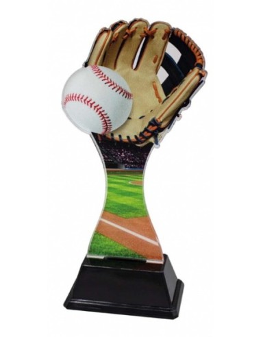 (247) TROFEO METACRILATO BEISBOL 17 cm