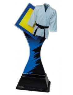(247) TROFEO METACRILATO ARTES MARCIALES 17 cm