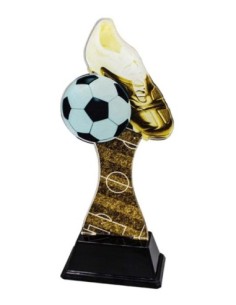 (249) TROFEO METACRILATO FUTBOL 17 cm