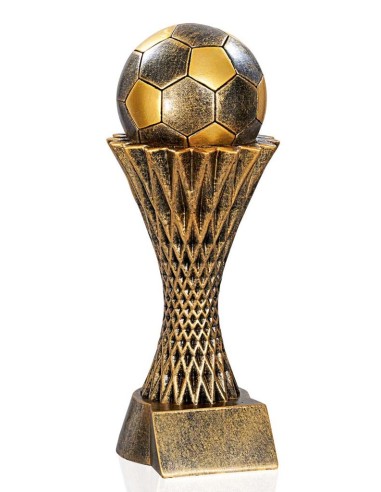 (184) TROFEO RESINA FUTBOL 35 cm