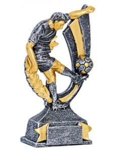 (183) TROFEO RESINA FUTBOL 14 cm