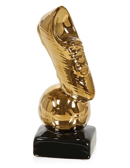 (182) TROFEO CERAMICA FUTBOL 21 x 9 cm