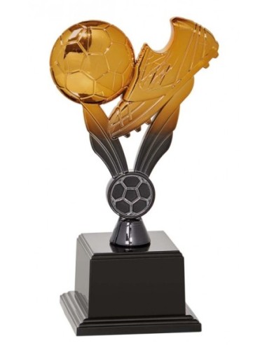 (178) TROFEO ABS METALIZADO FUTBOL 20cm