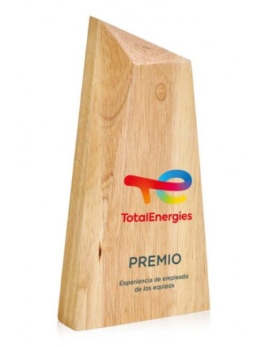 (16) TROFEO MADERA GRABABLE 22 cm