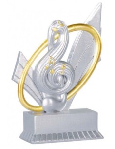 (194) RESINA NOTA MUSICAL 12 cm